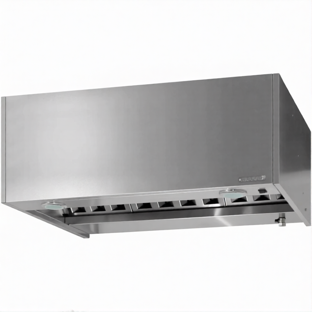 Зонт вытяжной универсальный ЗВУб 400х800х1000 «Base» (к-т светильников)