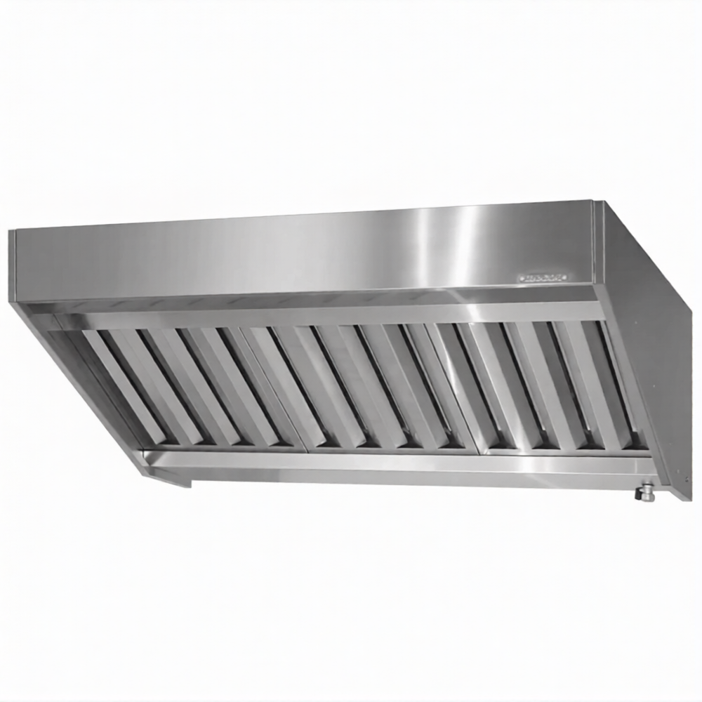 Зонт приточно-вытяжной полуоткрытый ЗППб 400х1000х1000 «Base» пристенный