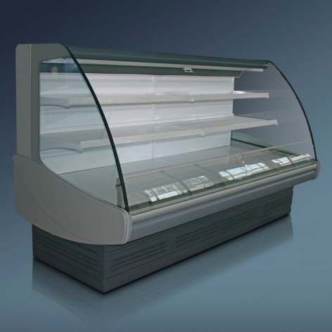 Витрина холодильная «Диона» ВС 21Т-260 вентилируемая