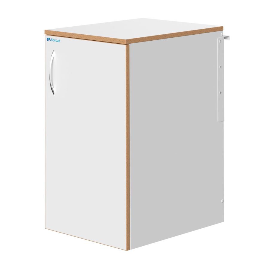 Тумба подвесная выс. СОВЛАБ 400 ТДпв с прав. дверью