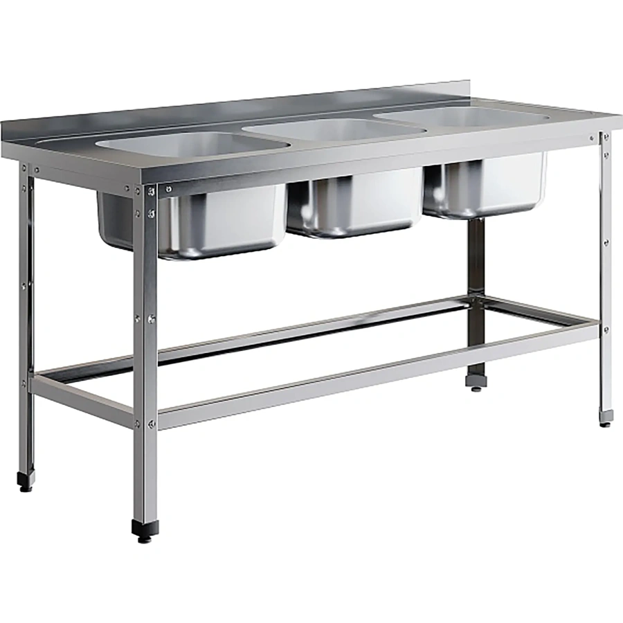 Ванна моечная цельнотянутая ВМЦ-3/18/7-БО-ЭЦ