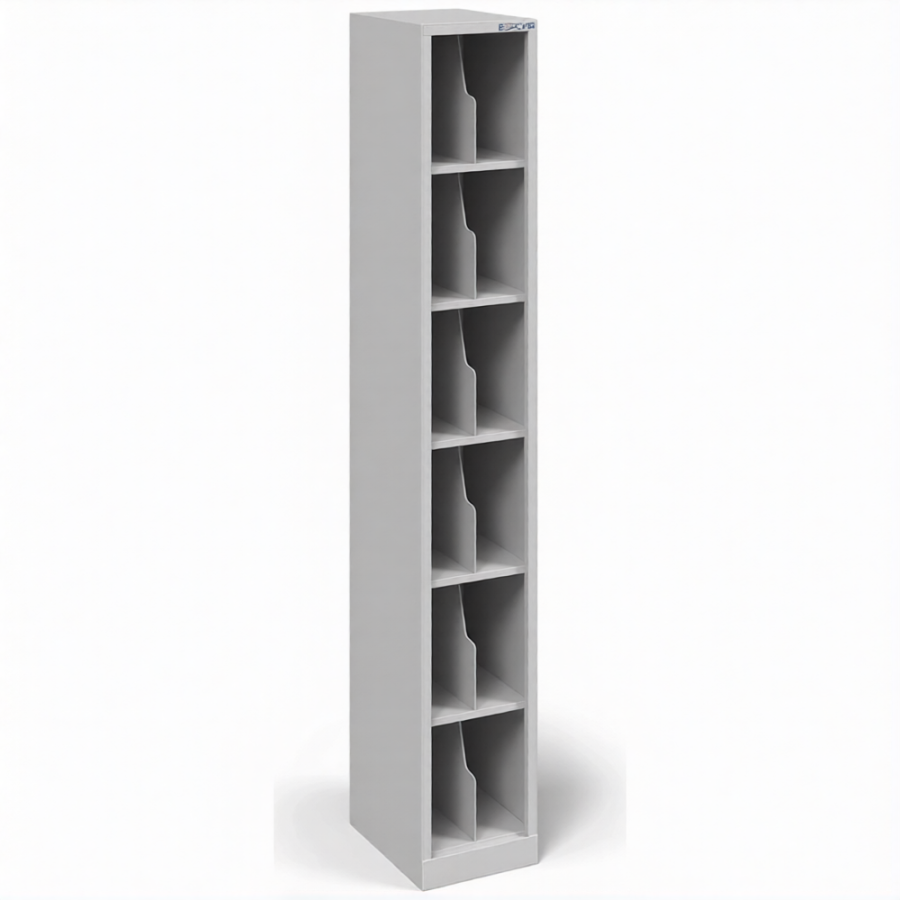 Шкаф для 12 противогазов ХПГ-12, без двери (1800х300х400)