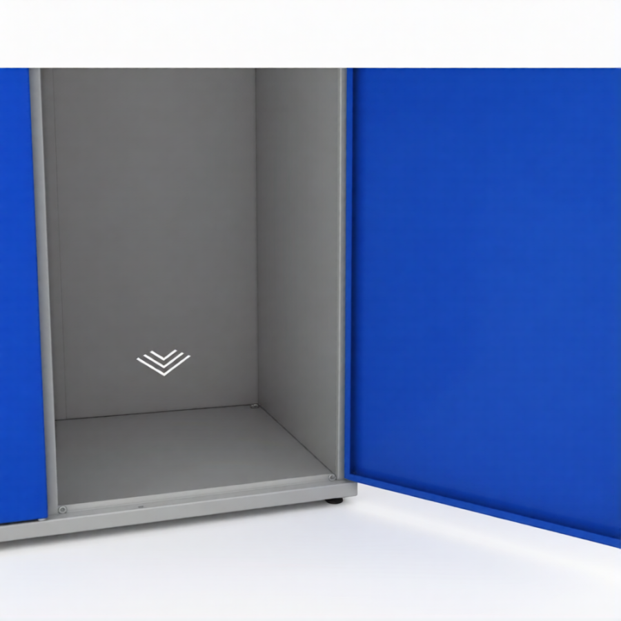 Шкаф гардеробный металлический COMFORT 1700/33 (900)