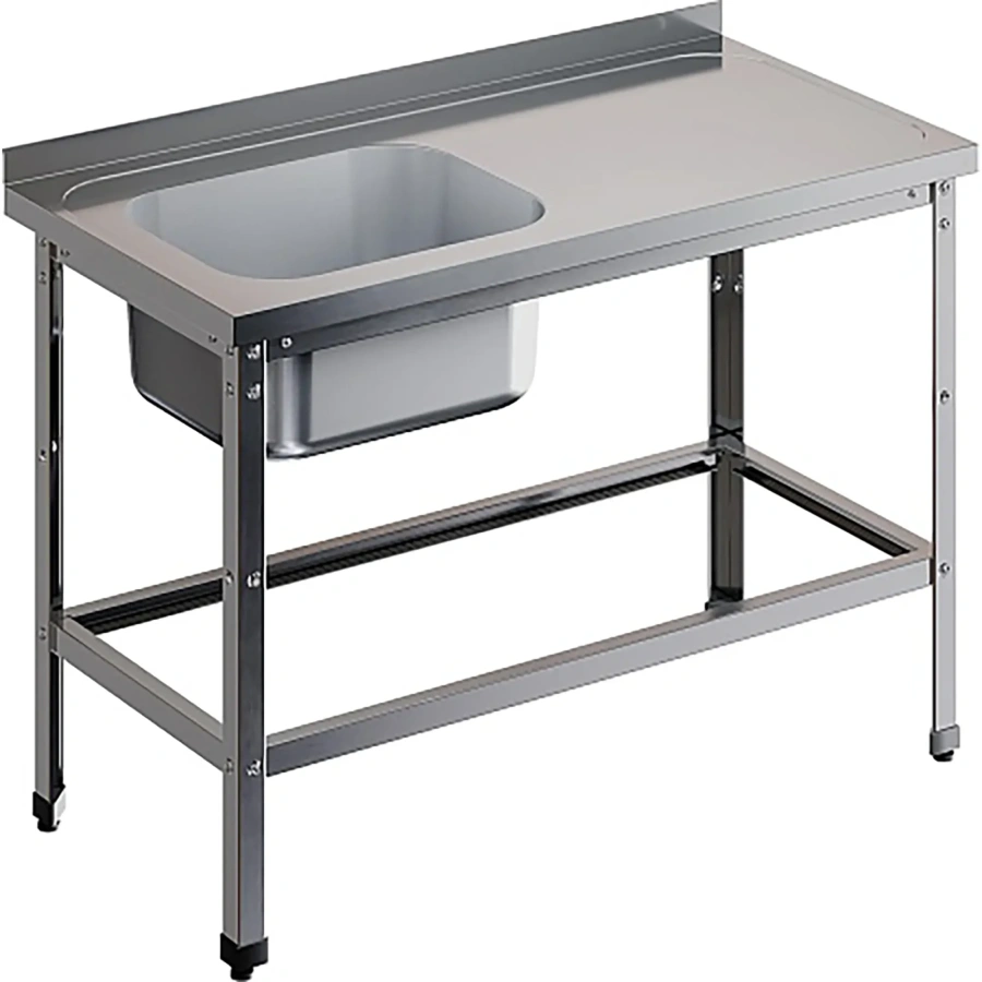 Ванна моечная с рабочей поверхностью ВМЦР/1-14/7-БЛО-ЭН