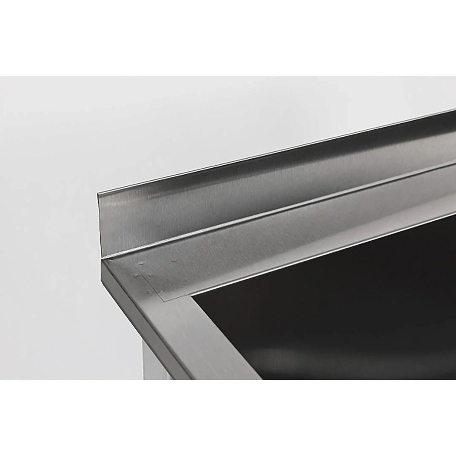 Ванна моечная односекционная с бортом ВМС-1/4-Б-ЭЦ