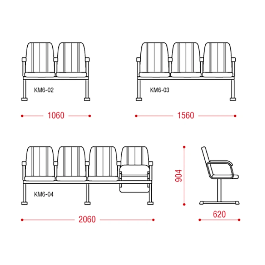 Многоместная секция София (модель КМ 6)