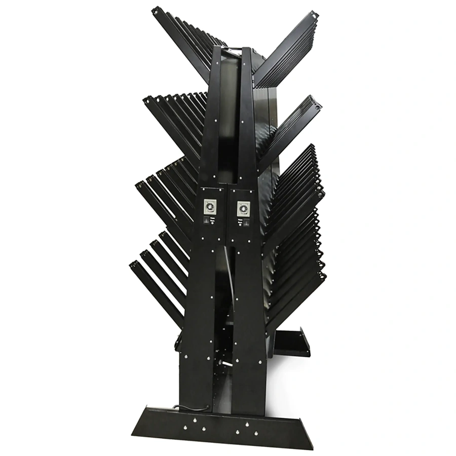 Сушильная стойка СО-48 на 48 пар обуви (с клапанами)