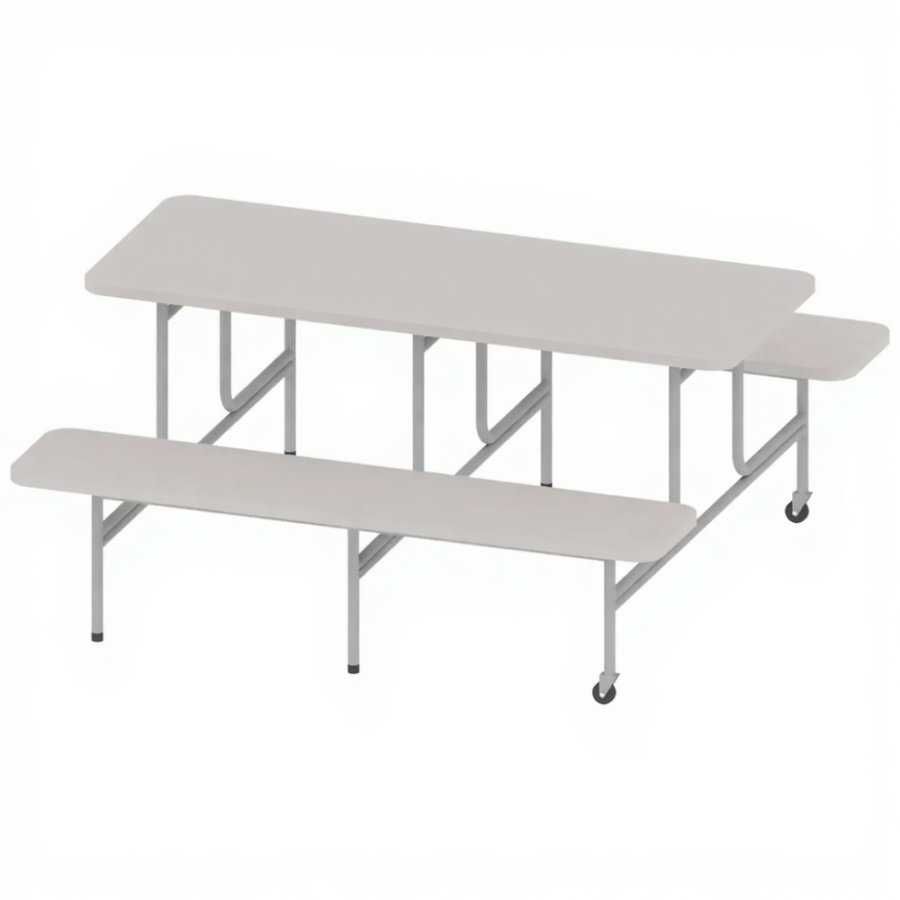 Стол обеденный с 2-мя скамьями СТ-ШП-82